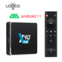 UGOOS X4Q Plus DDR4 4GB 64GB Amlogic S905X4 Android 11 Smart TV Box X4Q PRO 32GB X4Q Extra 128GB BT5.0 1000M LAN 4K Set Top Box