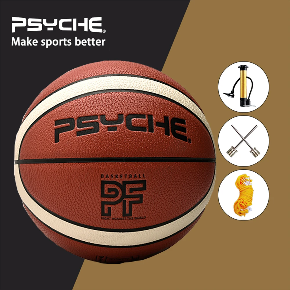 

Size 7 Basketball Official Competition Training Ball High Bounce Water-Resistant Durable for Indoor Outdoor Men Adult
