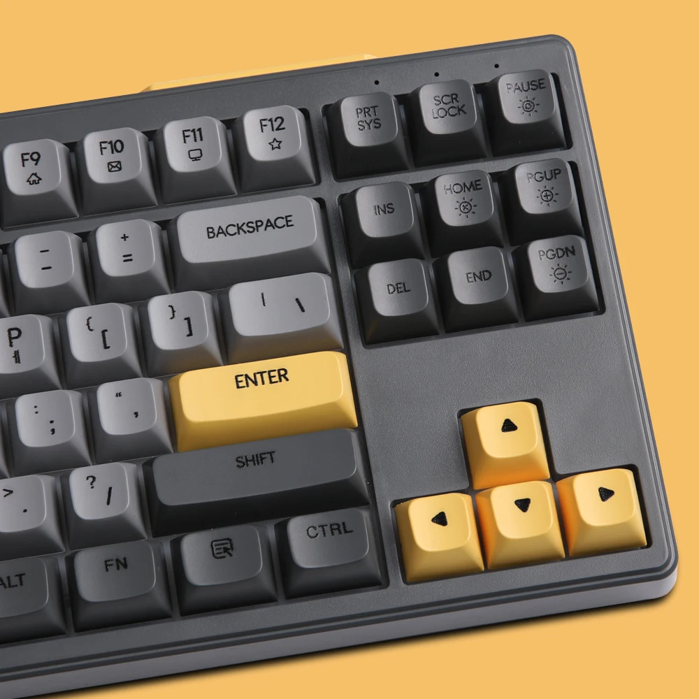 Monsta Gear 187 Non-Contact Membrane Keyboard 87 Key Factory Lubricated LED Backlight / Office Keyboard