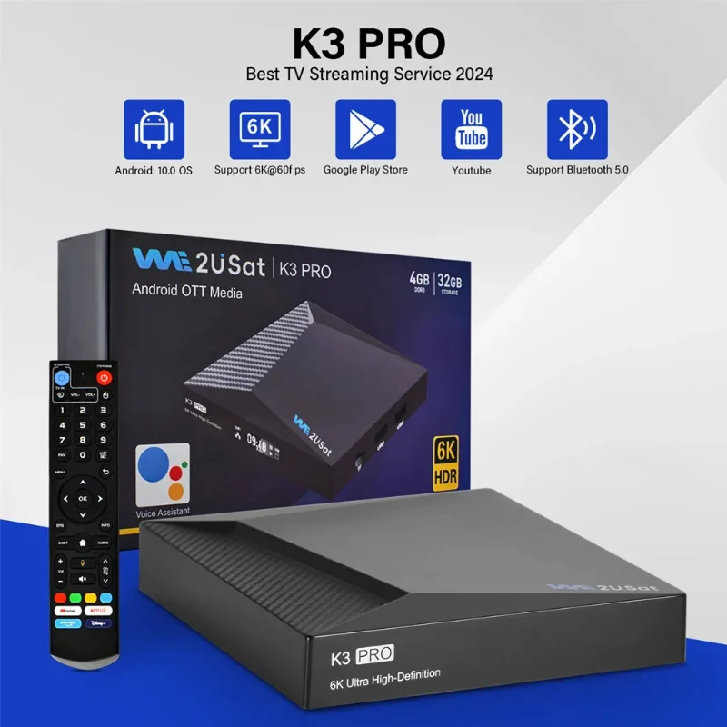 

НОВИНКА We2USat K3 PRO | Официальный авторизованный дистрибьютор | Совершенно новый, в заводской упаковке | 100% подлинный | Надежный продавец