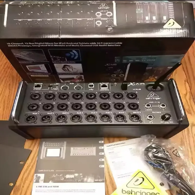 Nouveau mélangeur numérique Behringer X Air XR 18 canaux contrôlé par tablette, Original, livraison gratuite