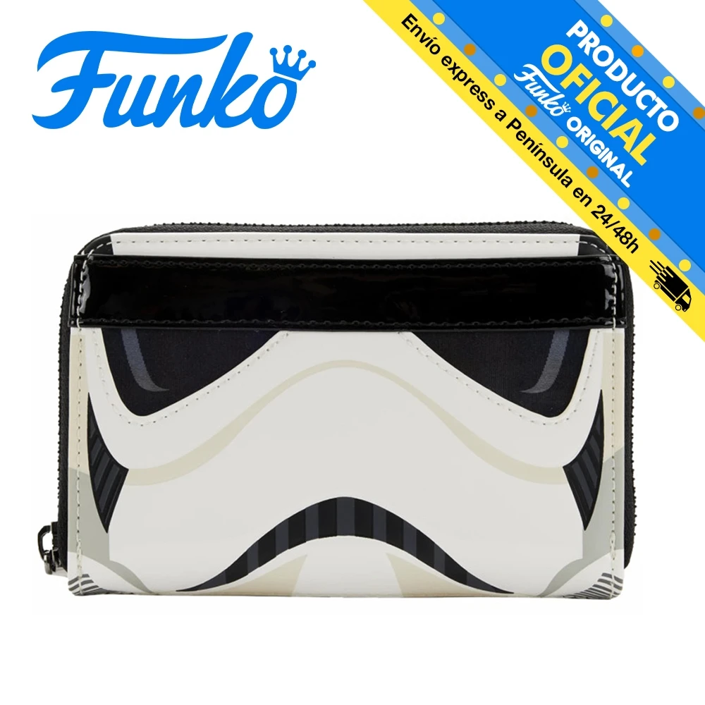 Funko Loungefly lenticular print wallet for Stormtrooper FKSTWA0183 original Boys Girls gifts collector shop with box New Men Women fashion accessories official license disney