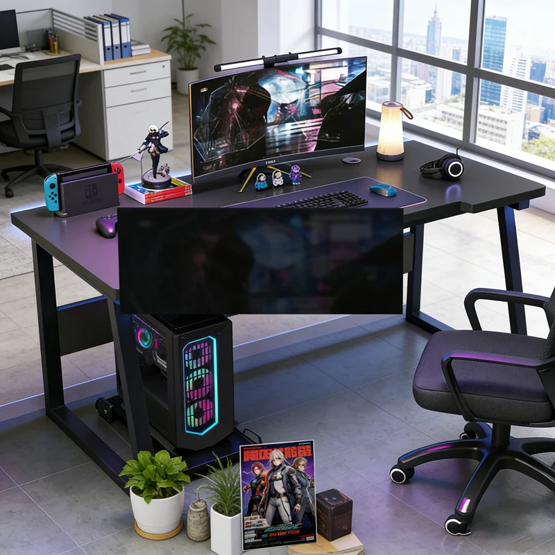 bureau-d'ordinateur-de-jeu-moderne-et-minimaliste-pour-la-maison-la-chambre-le-bureau-l'etude-le-salon-bureau-simple-leger-b617248