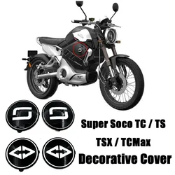 FOR Super Soco TC TS TSX TCMax original installation round label Super Soco sticker