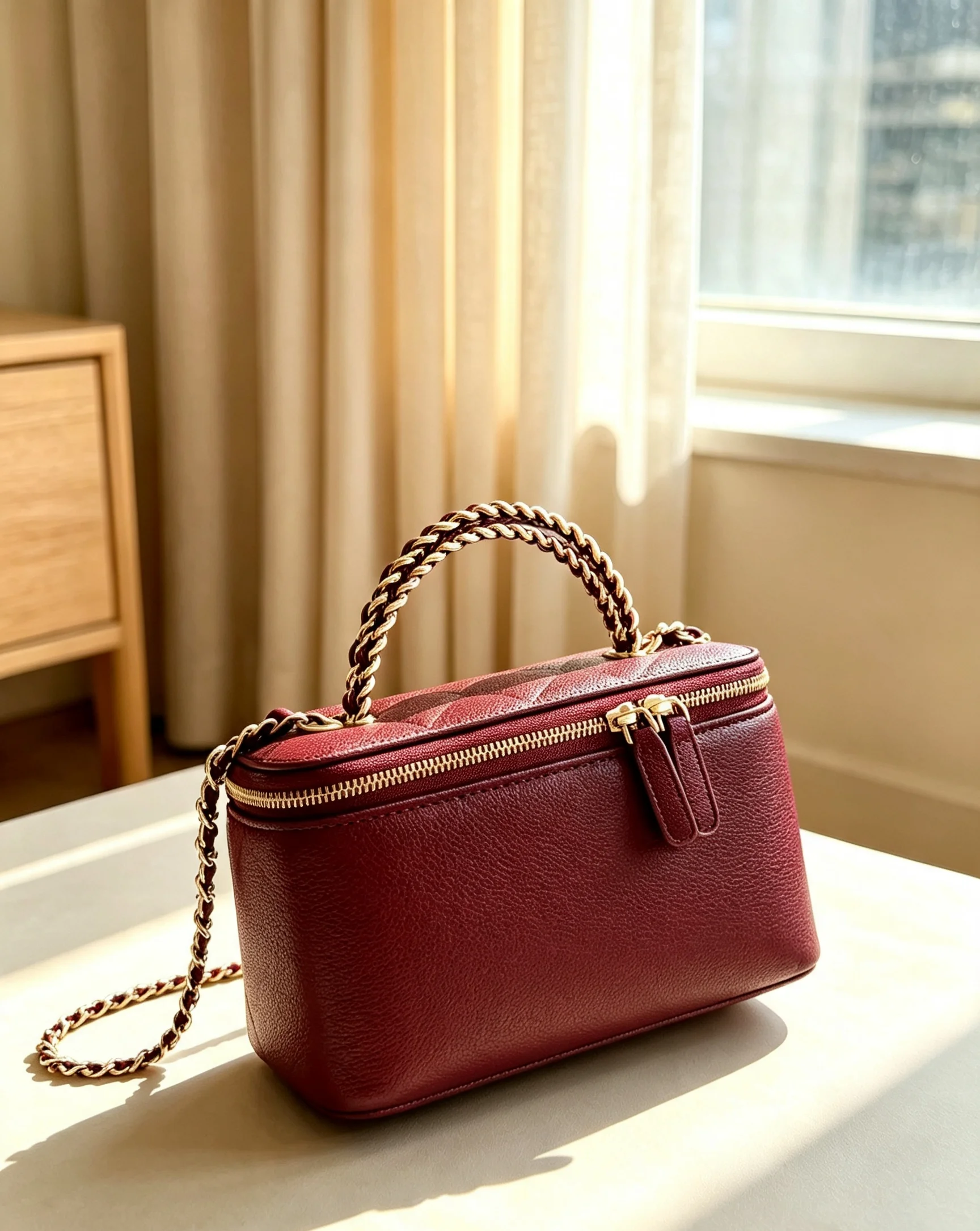 2026 Size: 19 cm NO BOX New Model - Versatile and Fashionable PU Leather Bag - Durable, High-Quality and Affordable