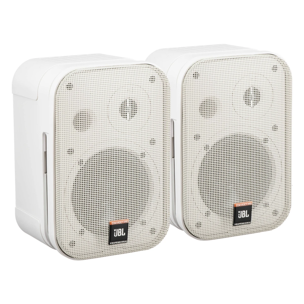 Par Caixa De Som Acústica Jbl Control 1 Pro 150w Rms Branca