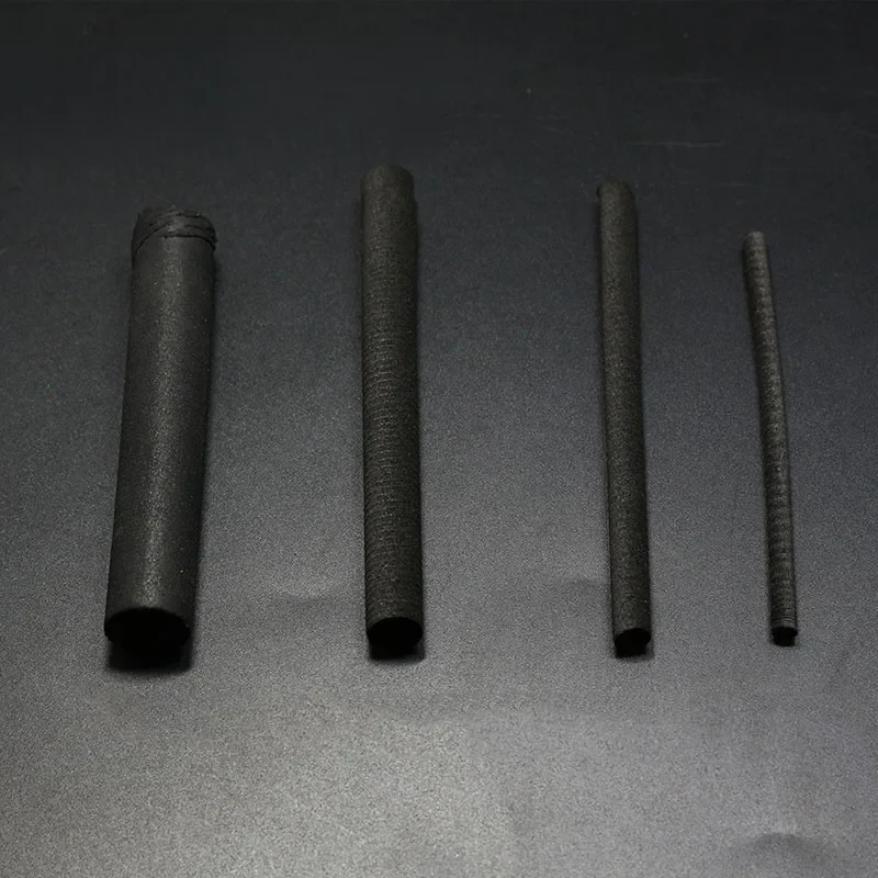Royal Sissi Fly wiązanie czarnych cylindrów piankowych 3mm 5mm 8mm 12mm okrągłe słupki spadochronowe z pianki pływającej pianki EVA popper wiązanie materiałów — zdjęcie 2