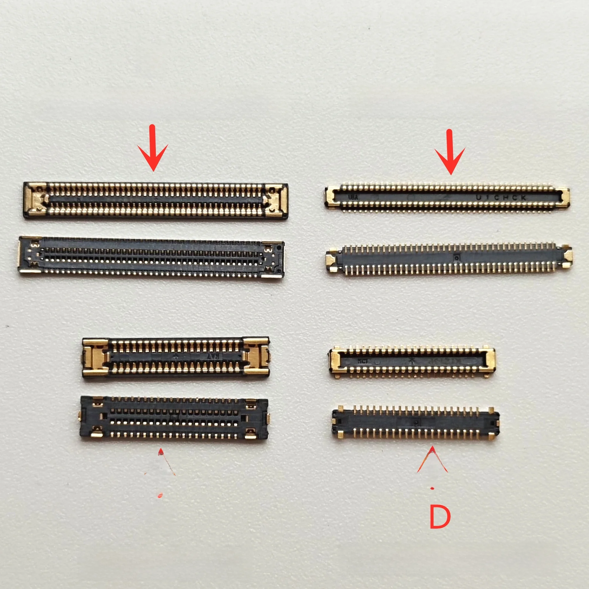 Connecteur FPC flexible pour écran d'affichage LCD, 2 à 10 pièces, pour Samsung Galaxy A52 A72 A525 A526 A725 A725F A52 A526F, prise à bord 40 78 broches