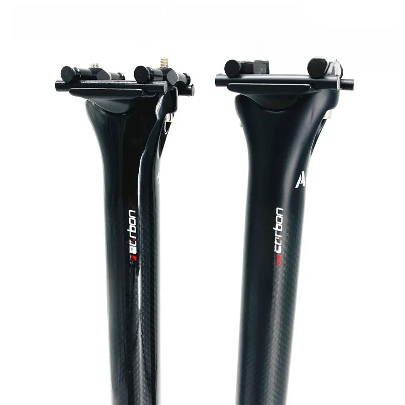 AliExpress NONE Litepro For Birdy Bicycle Carbon Fiber Seatpost 34.9mm 580mm For Birdy Folding Bike Ultralight Seat Post