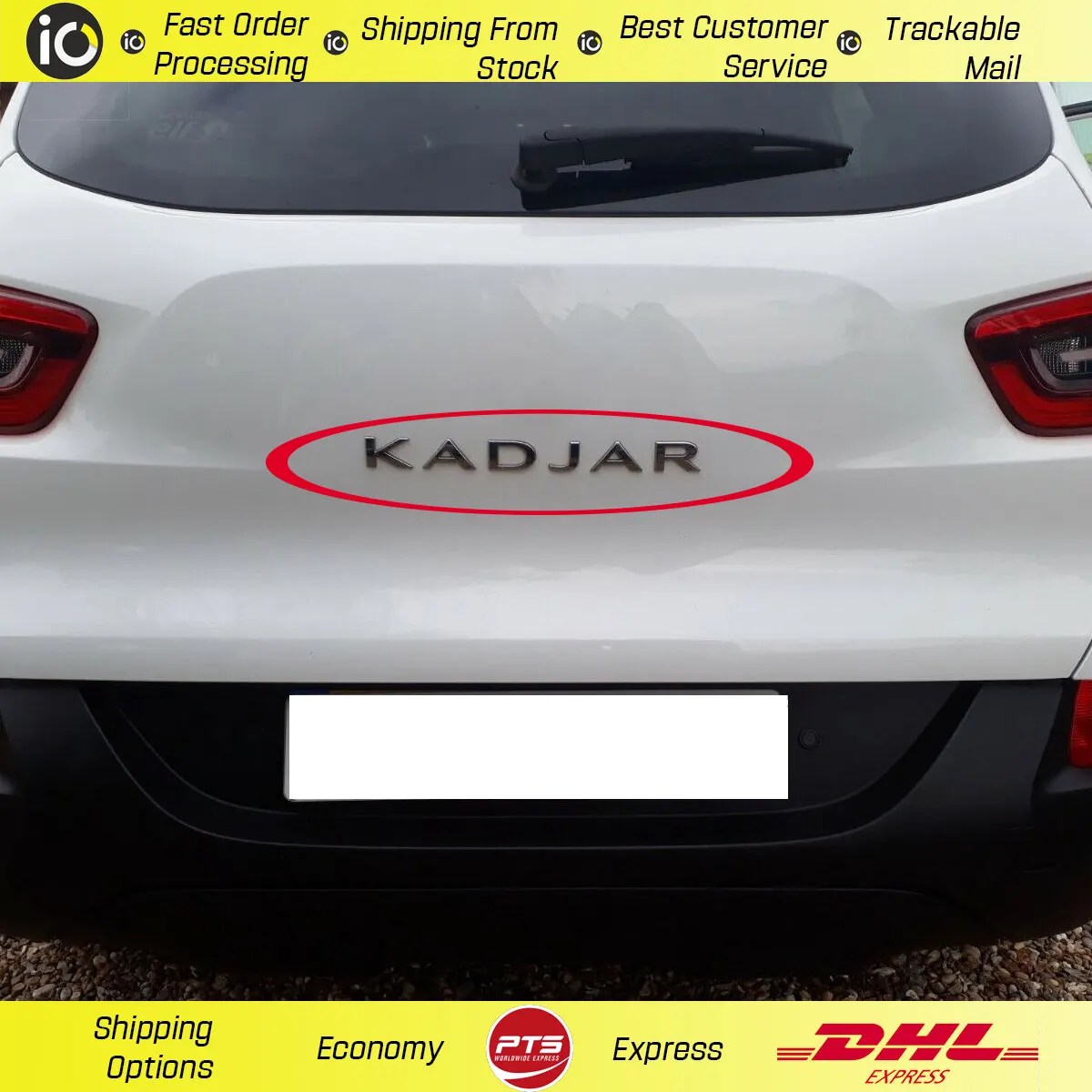 Rear Trunk Lettering Monogram For Renault Kadjar Oem 908924449R Fast Shipment From Warehouse High Quality Spare Parts