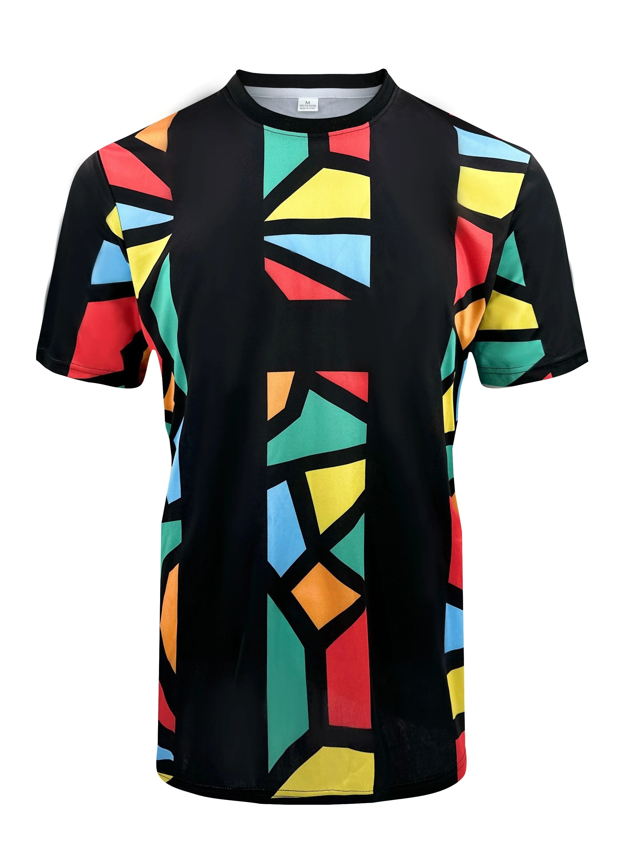 

Летняя мужская футболка унисекс с цветовым принтом для соревнований, дышащая быстросохнущая футболка для тренировок