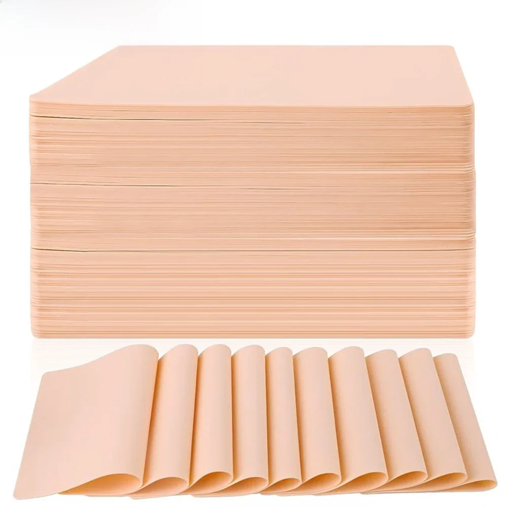 20/10/5/3/1 PIÈCES Tatouage Pratique Peau Blanche Faux Tatouage Peau En Cuir Synthétique pour Maquillage Permanent Tatouage Débutant Outil D'exercice