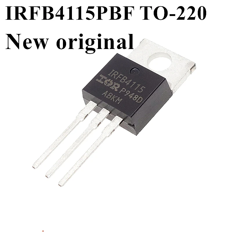 (1000pcs) IRFB4115PBF IRFB4115 IRFB4110PBF IRFB4110 TO-220 Mosfet N-Channel 150V/104A 11mΩ@10V Transistor New Original