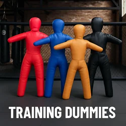 Kids Wrestling Dummy 120cm/130cm Un-filled Karate Kick Boxing Dummy Judo Dummy Bag MMA Grappling Dummy Cover for Home Gym
