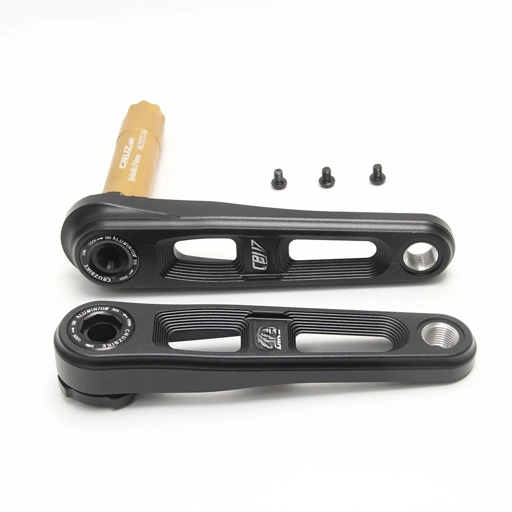 AliExpress CRUZBIKE CRUZbike Children's Folding Bike Crankset Kid's Bicycle Hollow Tech Crank Ultralight 127/140/150mm Aluminum Alloy 7075 Axis