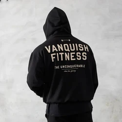 Spring Autumn Fashion Hoody for Men Gym Sports Fitness Oversized Pullover Hoodie Bodybuilding Sportswear Training Men's Clothing