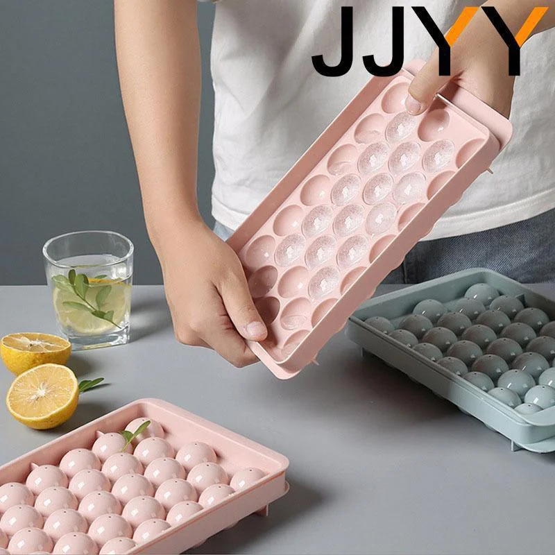 Jjyy wieder verwendbare runde Eiswürfel schale Whisky Silikon Eiswürfel Bar Ball Maker Kugelform
