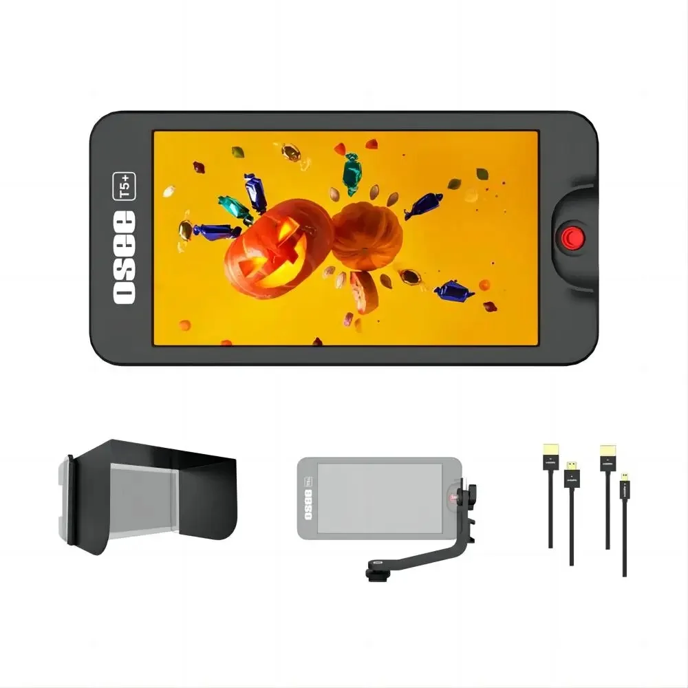 Osee T5 5.5 Inch 1000Nits Dslr Camera Veldmonitor Ondersteuning 4K Hdmi 3d Lut Hdr Breed Kleurengamma Video Blootleggen Focus Assistentie - afbeelding 2