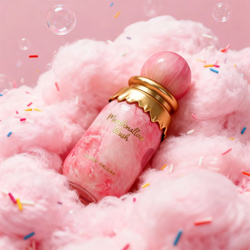 Paris Corner Marshmallow Blush EDP 100ml 3.4oz Sweet Strawberry Vanilla Gourmand Long Lasting Perfume for Women Fragrance