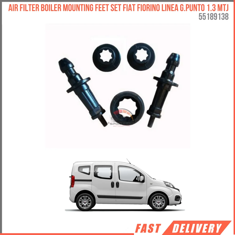 For Air filter boiler mounting feet set Fiat Fiorino Linea G.Punto 1.3 MTJ Oem 55189138 7786064