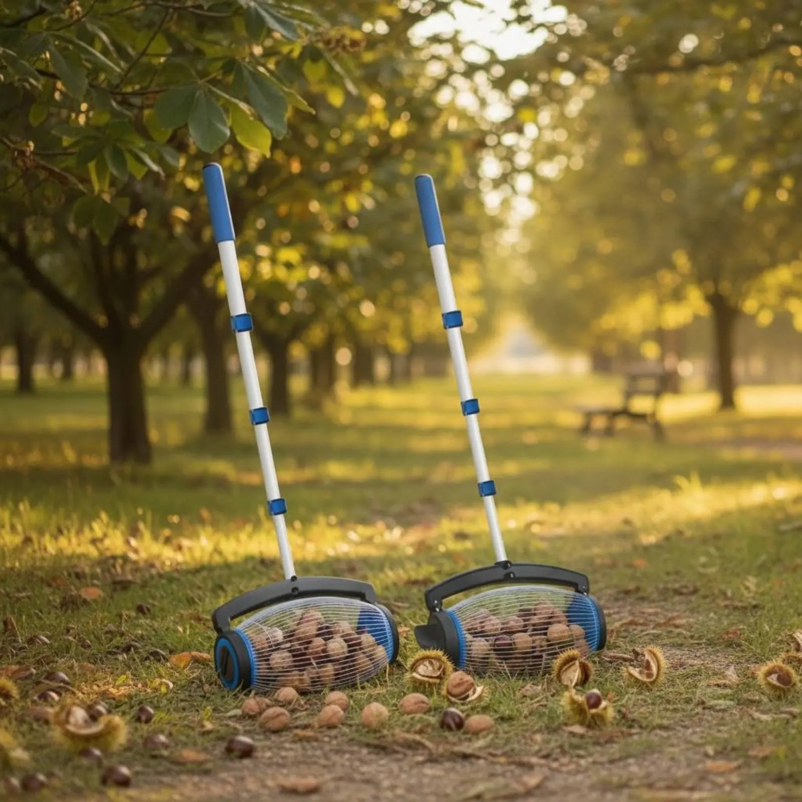 Adjustable Fruit Picker Lightweight Nut Collector Walnut Chestnut Picker Garden Tool Fruit Collector For Picker Up Golf Ball