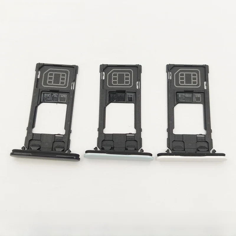 Aocarmo dla Sony Xperia X Compact Mini F5321 XC 4.6 "uchwyt na karty MicroSD czytnik taca Sim — zdjęcie 2