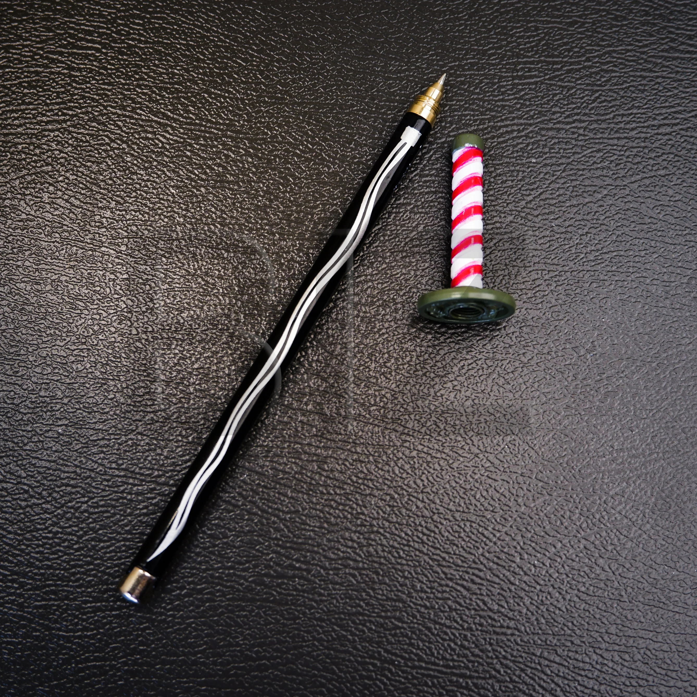 20cm/7.87inDemon Slayer Anime Peripheral Neutral Pen/my Wife/Zenyi/moth/butterfly Blade Day Wheel Knife Stationery Signature Pen image 4