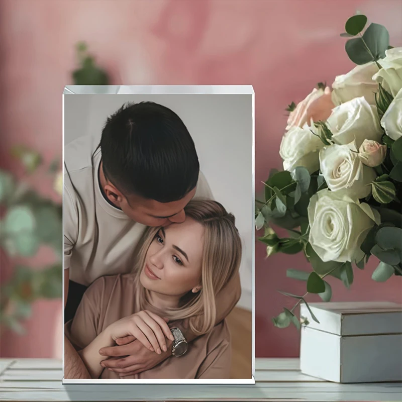 Customized acrylic photo frames, photo acrylic, personalized acrylic gifts, family, mother, friend birthdays, anniversaries, wed