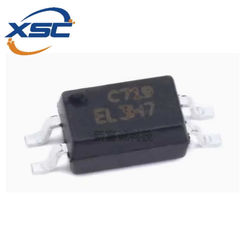（10pcs）Original genuine SMD EL3H7 C file SOP-4 optocoupler chip