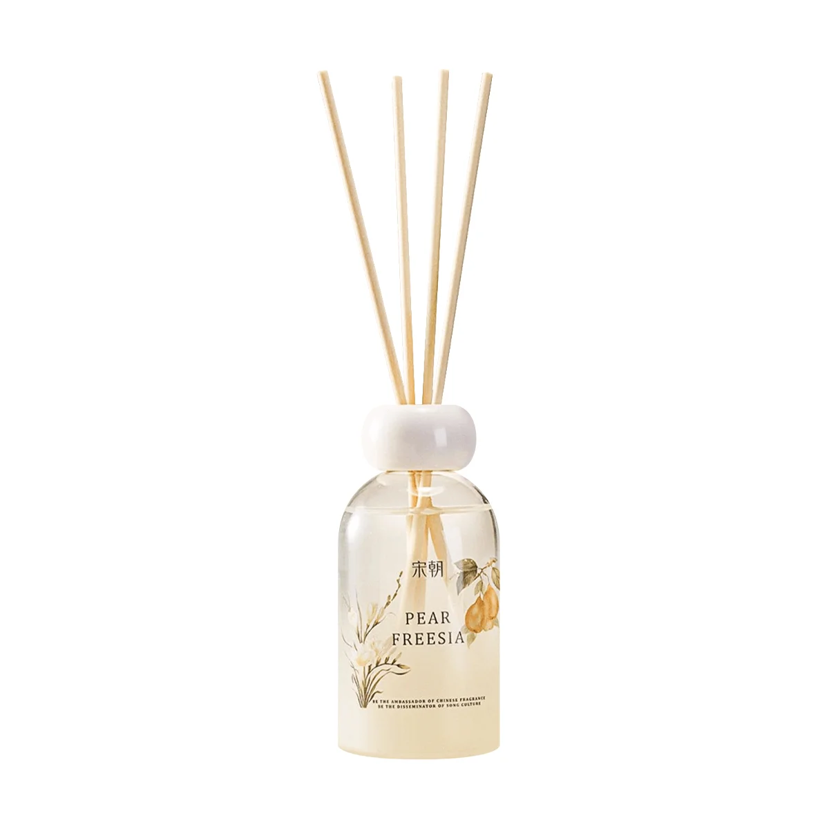 SONG CHAO Flameless Aromatherapy Pear and Blue Orchid,