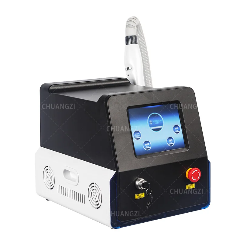 Professional Q Switch ND YAG Laser Tattoo Removal machine Pico Laser 755 1320 1064 532nm Picosecond Beauty Machine