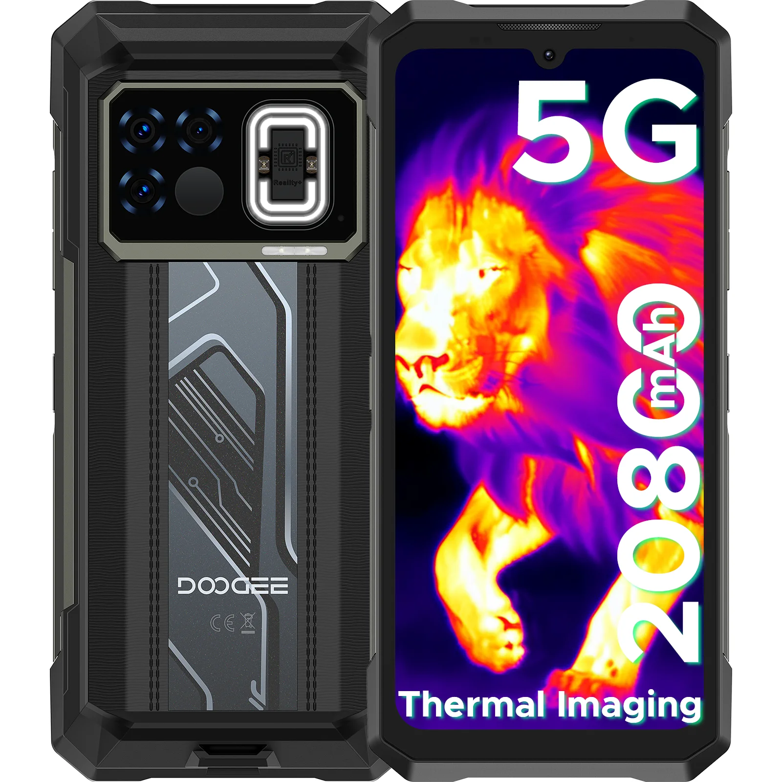 Version mondiale DOOGEE Fire 6 Max 5G téléphone robuste 6.72 Version mondiale DOOGEE Fire 6 Max 5G téléphone robuste 6.72