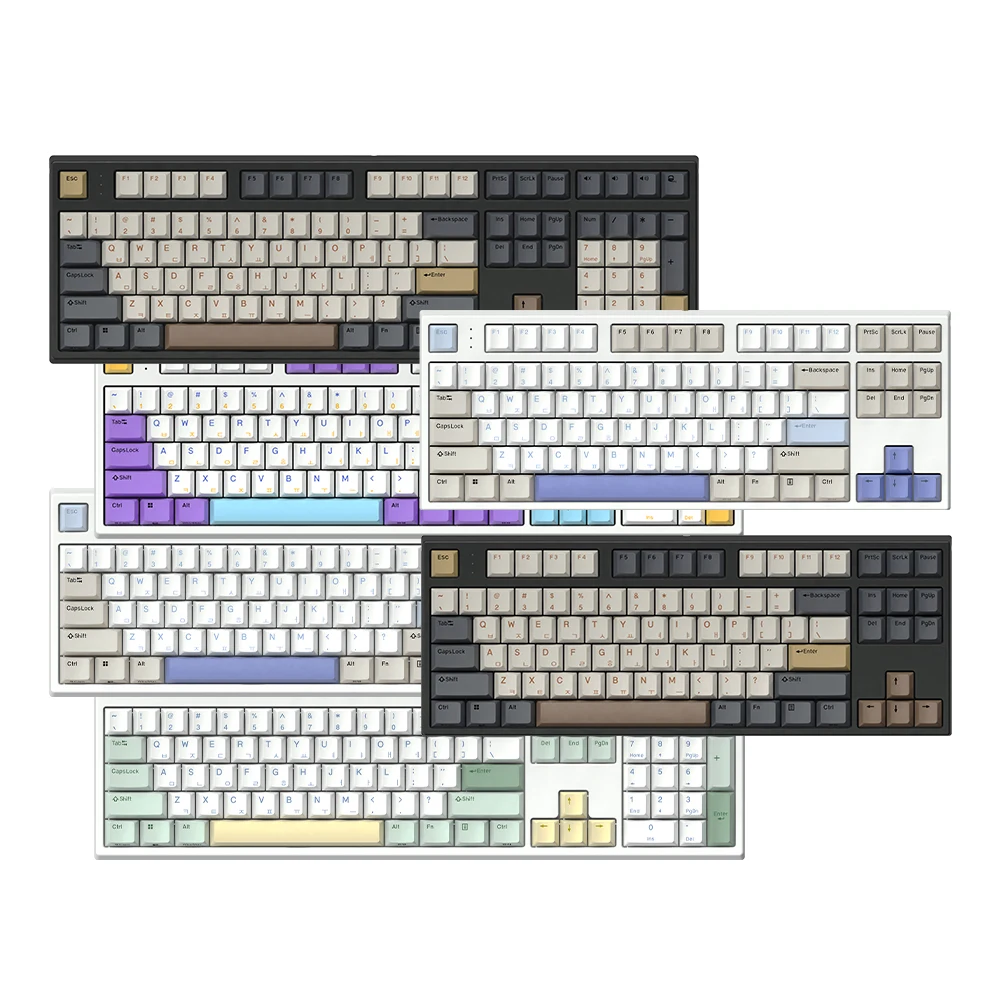 Hansung Computer Office Low-noise Mechanical Keyboard before Collection (Full arrangement/Tenkis)[A]