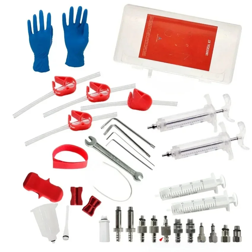 AliExpress UK 1Set Bike Universal Hydraulic Disc Brake Bleed Kit Tool For SHIMANO MAGURA AVID SRAM FORMULA HAYES NUTT ZOOM with Funnel