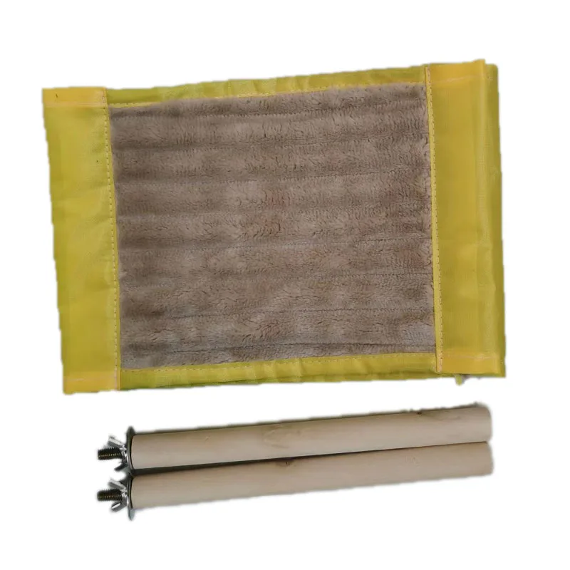 أرجوحة الببغاء عش الطيور الفاوانيا الببغاء المنزل استخدام معلقة أربعة مواسم عش النوم التهوية والتهوية قفص الطيور سوينغ #5