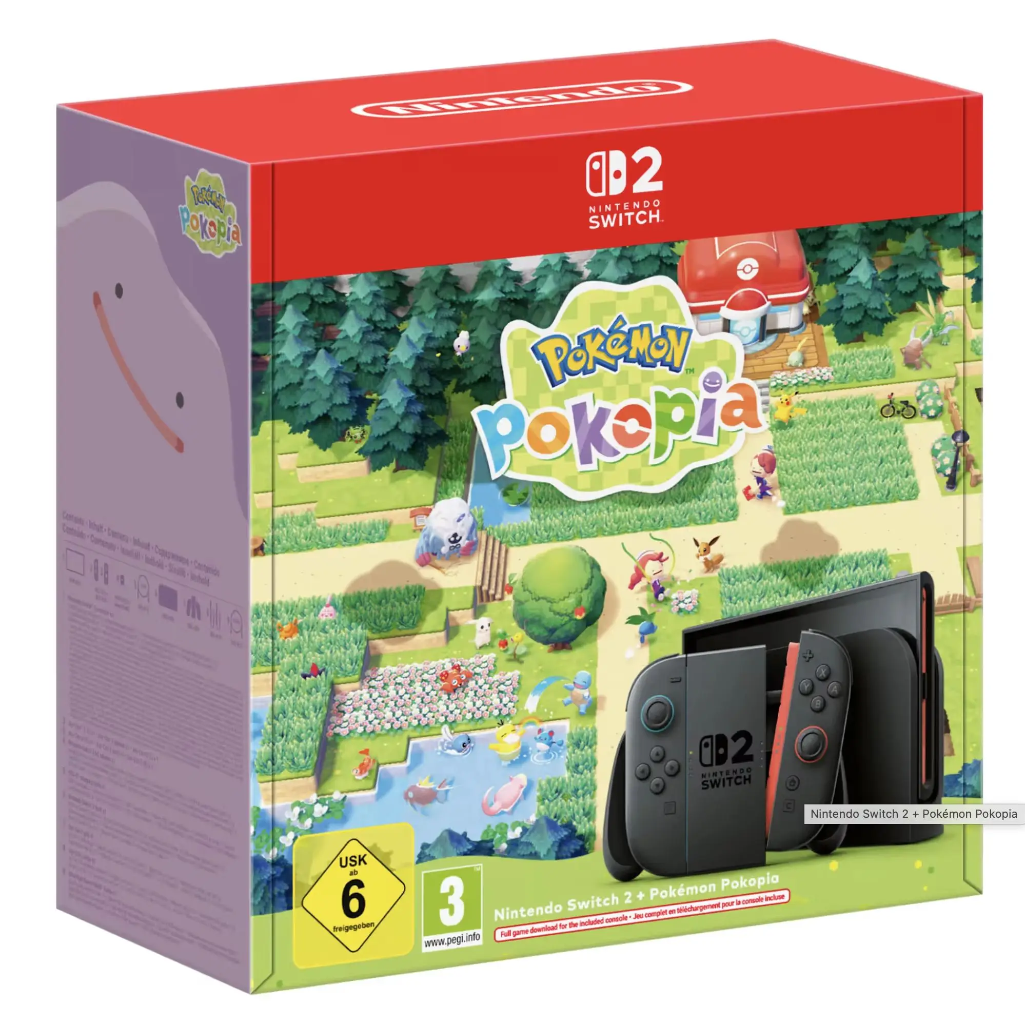 Console Nintendo Switch 2 Edition + Pokémon Pokopia