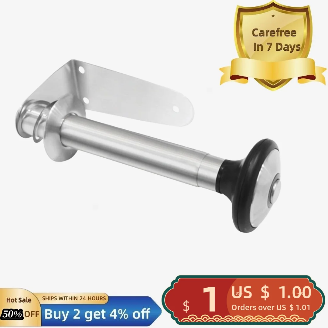 One-Handed Paper Towel Holder Sturdy And Convenient Easy Roll Replacement Paper Towel Holder for Kitchen And Bathroom