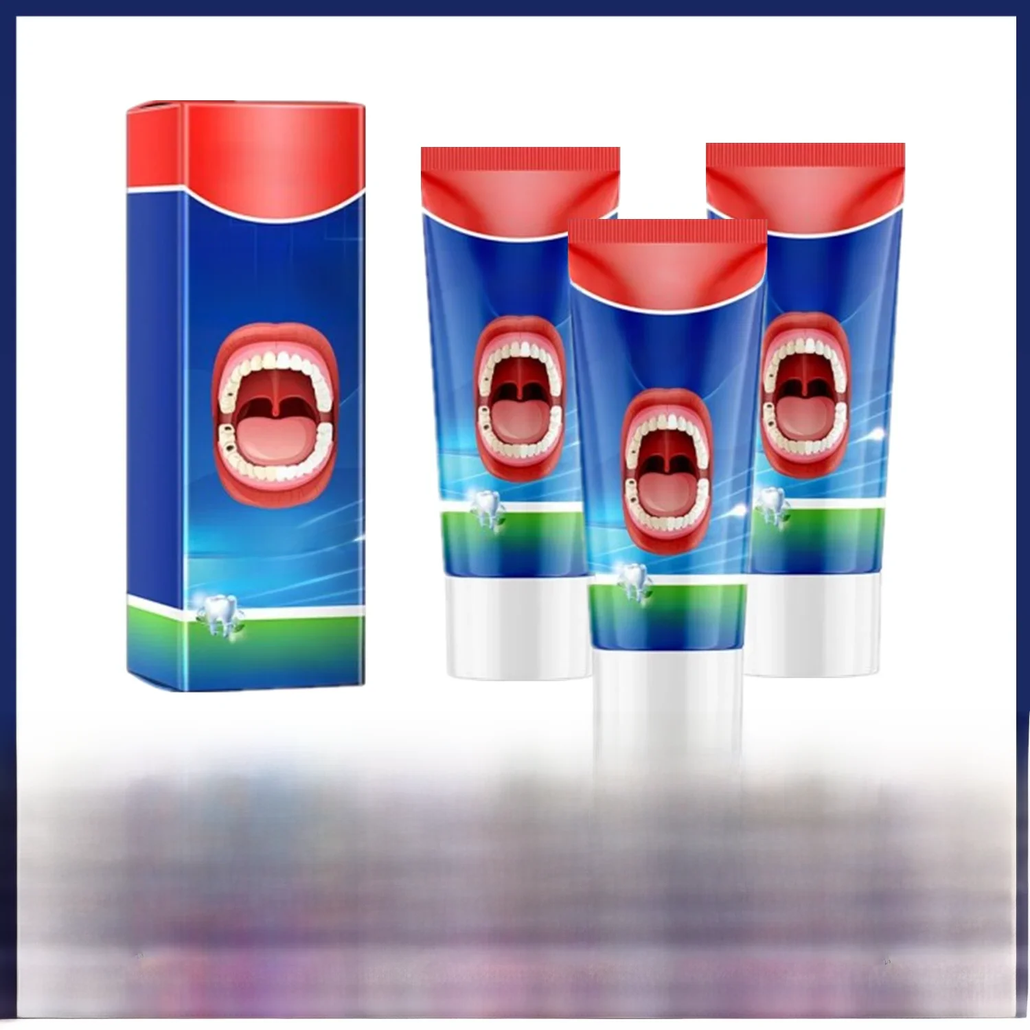 Dentifrice Anti-carie, crème de réparation des caries dentaires, protection des dents, élimine la Plaque dentaire, soulage la parodontite, 3 pièces