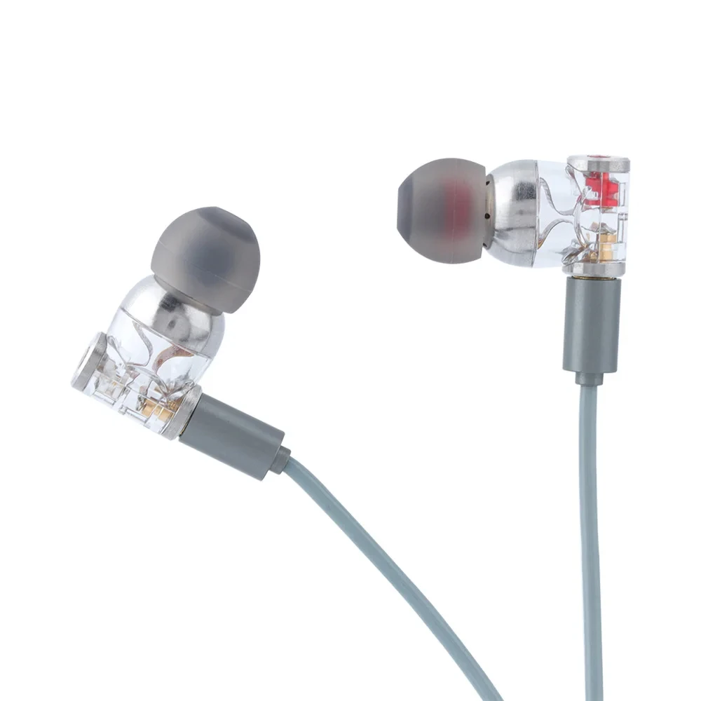 DDHIFI E2020A Janus Dynamic Driver HiFi In-ear Earphone with Dual Connector MMCX/0.78mm 2Pin, Detachable OCC Cable, Clear Shell