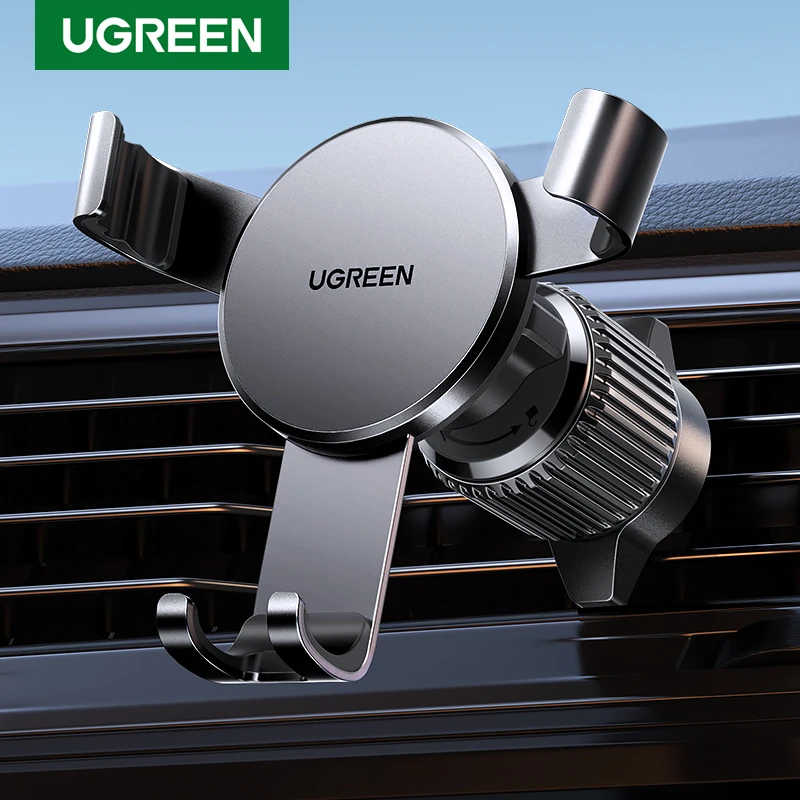 UGREEN Car Phone Holder Air Vent Phone Stand in Car For Mobile Phone Xiaomi Samsung iPhone 15 14 13 Cellphone Car  Holder Stand