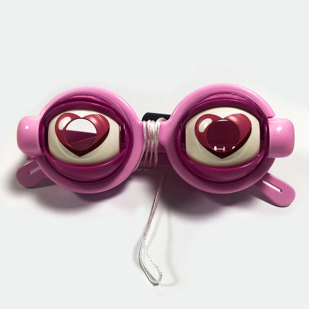 Crazy Eyes Children New Strange Creative Tricky Funny Glasses Toys Fake Big Eyes Party Props Blinking Cute Glasses Holiday Gifts