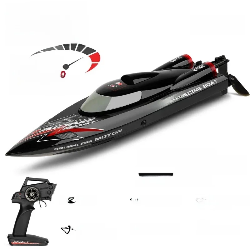 WLtoys-WL916 RC Boat for Kids, Brushless, 2.4G Radio, Electric High Speed Super Racing Boat, Model Water Speedboat, Gifts Toys, 55 km/h