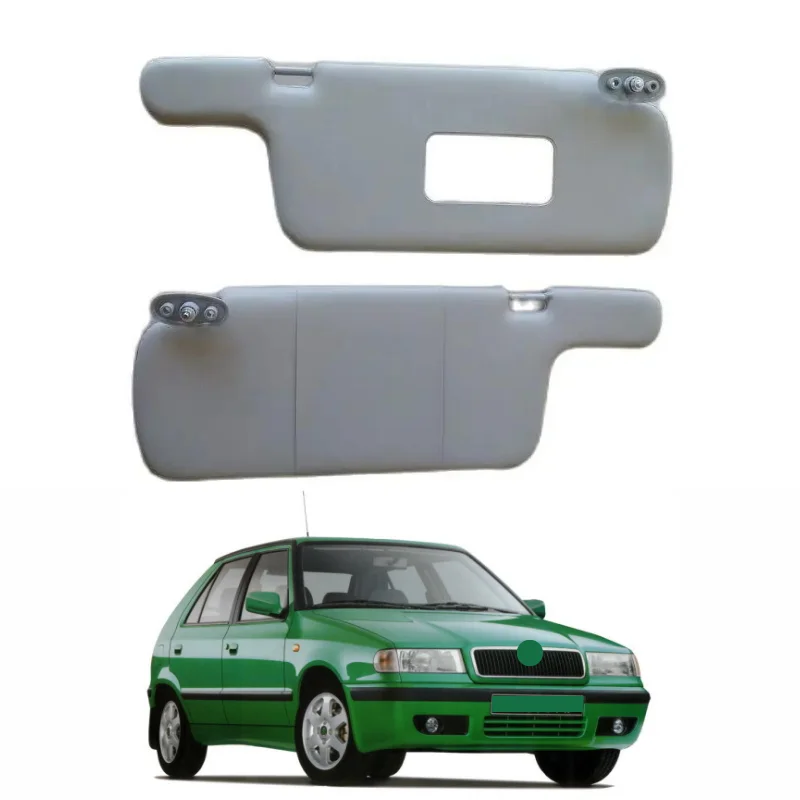 For Skoda Felicia Interior Sunshade 1995 - 2001 Right Left 2 Pcs Car Solar Visor Protection Automobile Accessories Oem 512375746