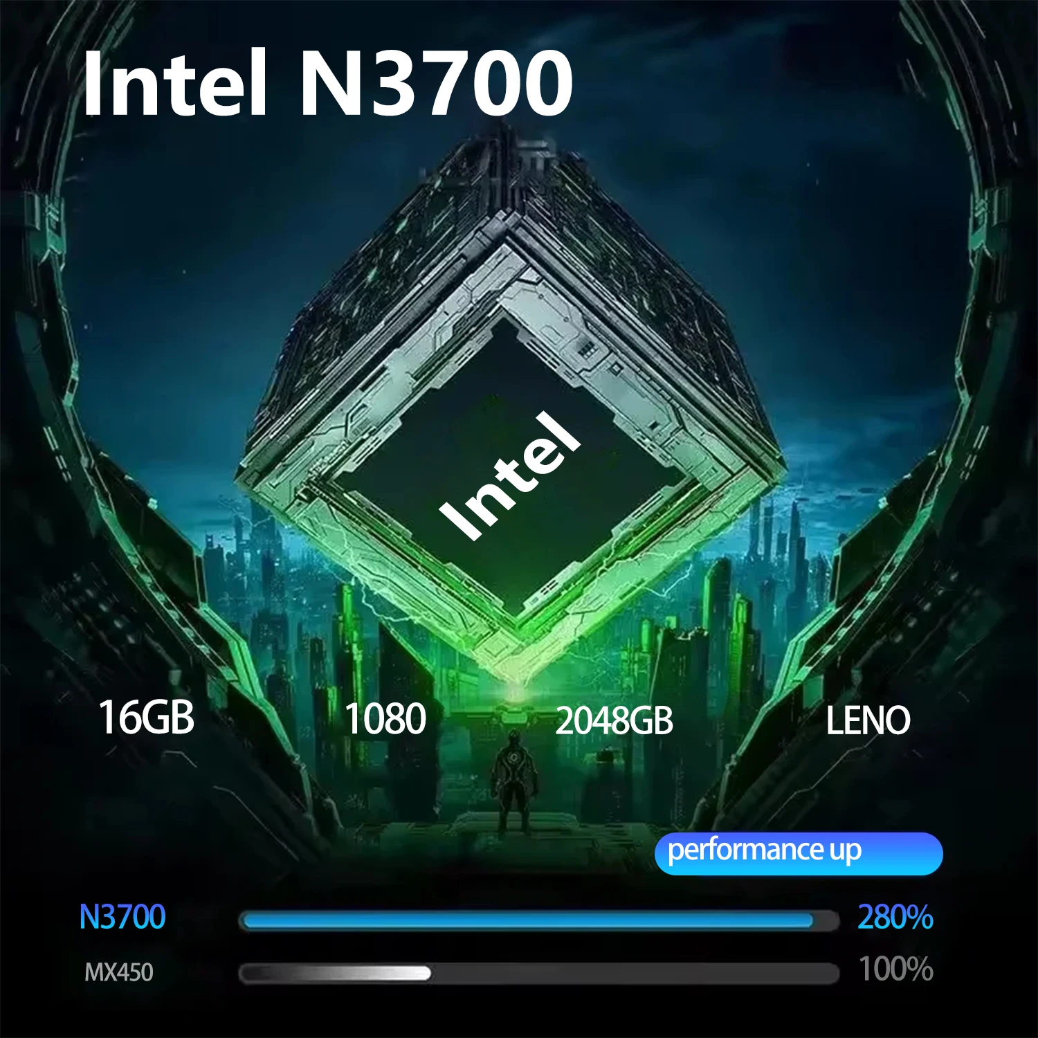 Obrázek 7: 2026 přenosné 14.1 palec notebook computers 16gb beran 512gb 1TB 2TB SSD intel N3700 notebook okna 11pro úřad studovat hra PC notebook