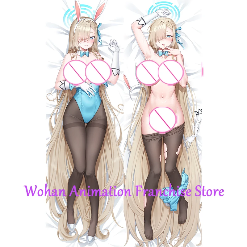 Dakimakura Anime Pillow Cover Asuna Ichinose Halloween Christmas Decoration Double-sided Print Life-size