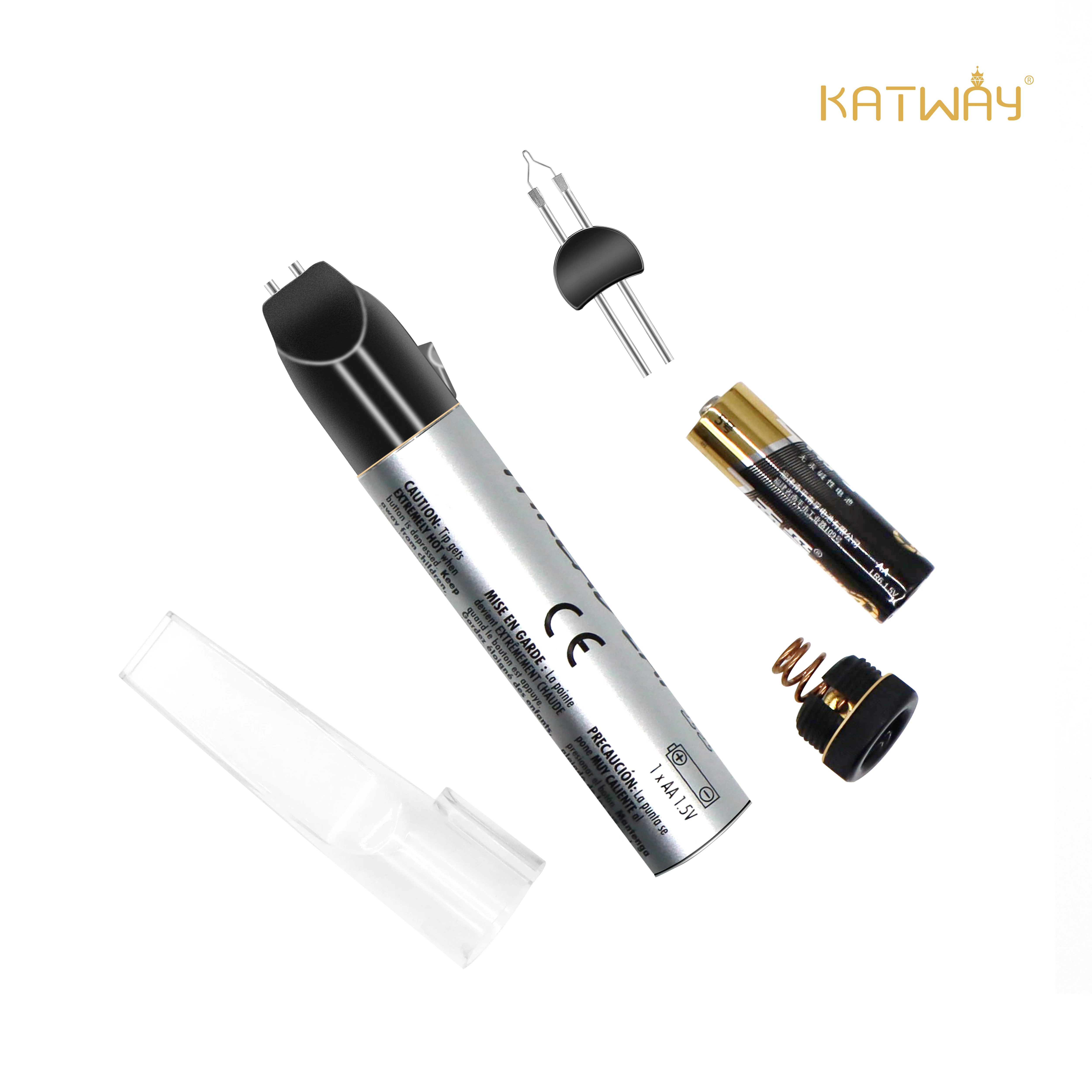 Katway Thread Zap Welding Wax Tail Burning Pen Melting Crayon Stitching Wire Thread Breaking Line Handmade Leather Hand Sewing