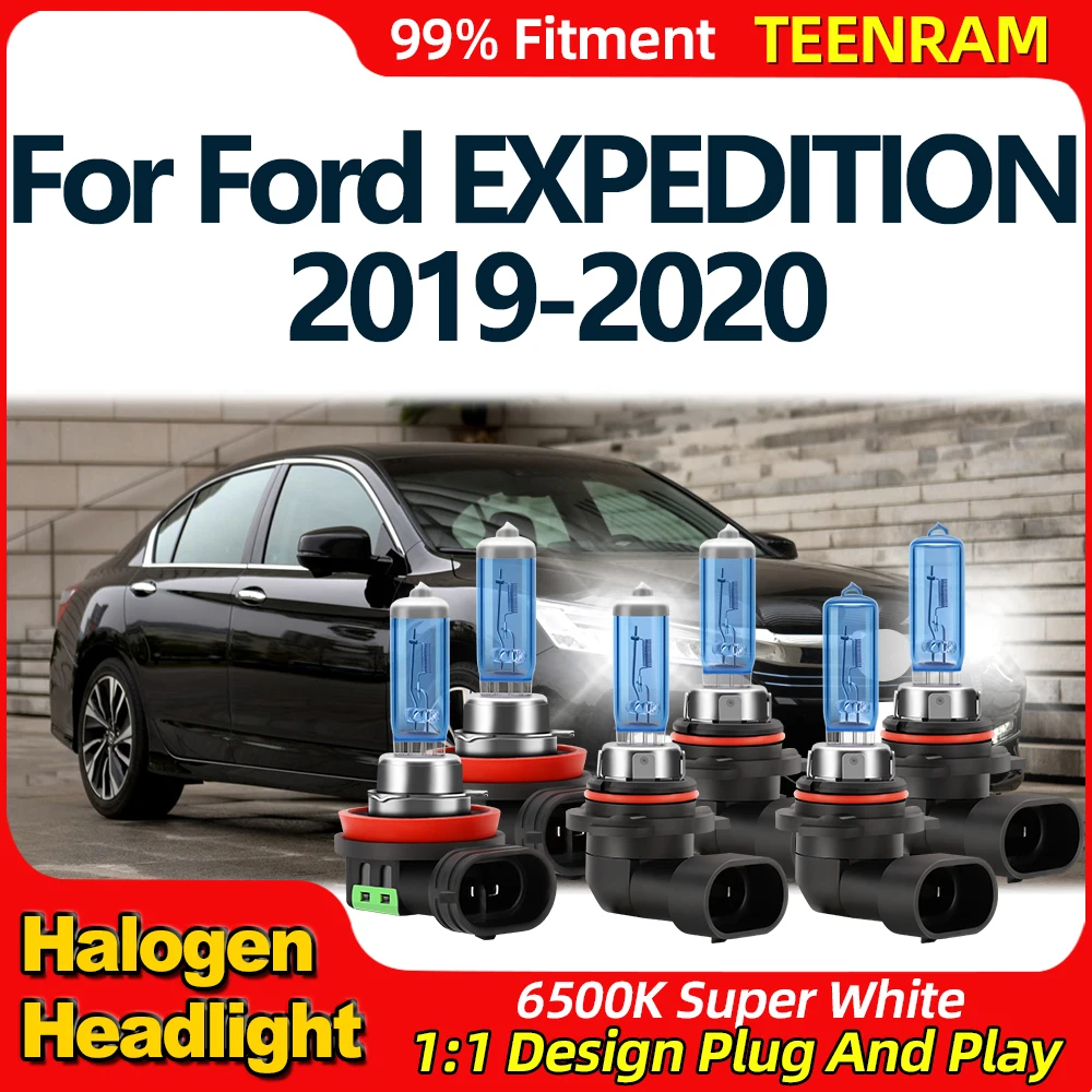 

200W Super Bright Car Xenon Halogen Headlight Bulbs 6500K Car Fog Lamps 12V Plug And Play For Ford EXPEDITION 2019 2020