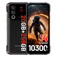 DOOGEE Blade10 Max Rugged Smartphone 20GB(8+12) + 256GB 6.56''+1.54\