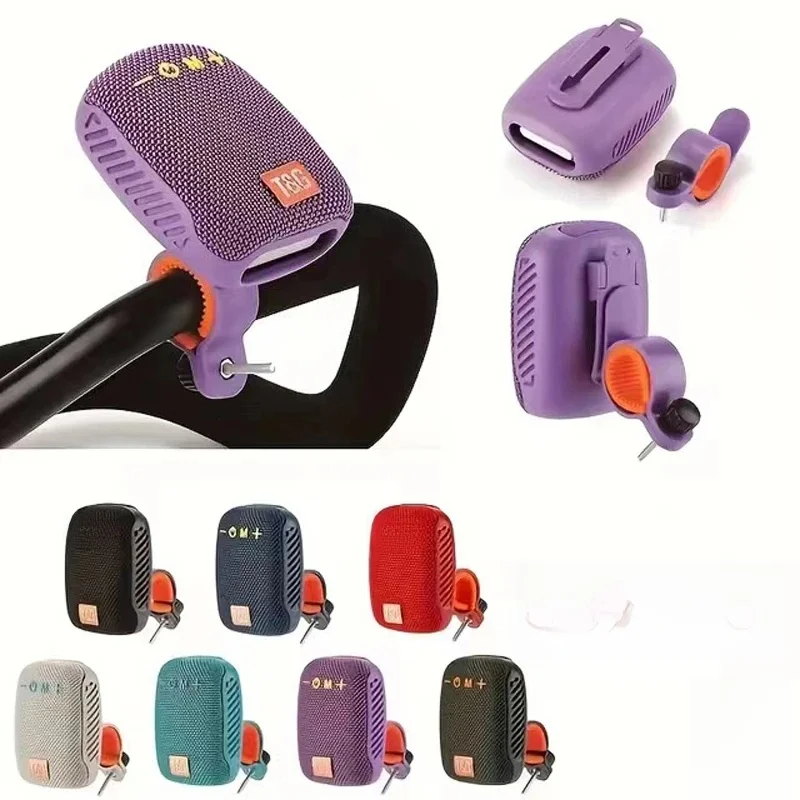 AliExpress T&G Wireless Portable Bluetooth Speaker Radio FM Subwoofer Waterproof Mini Sound Box Music Bass Small Caixa De Som Bicycle Bike Mp3