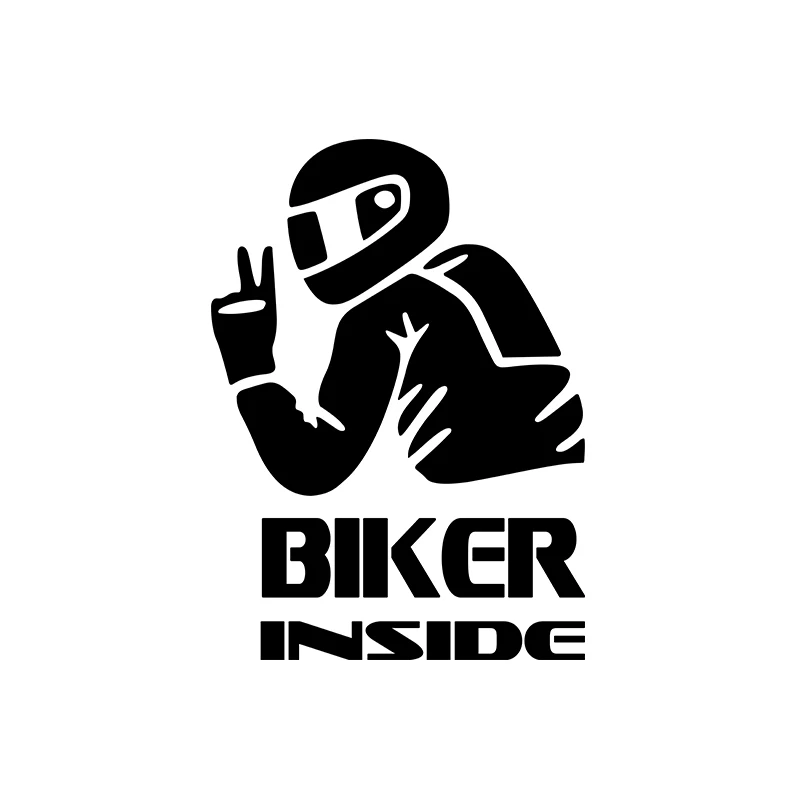 AliExpress kasamanis Biker Girl Inside Vinyl Sticker Biker Boy Bike Motorcycle Decals Funny Car Window Decoration Gitf for Motorcycle Lover